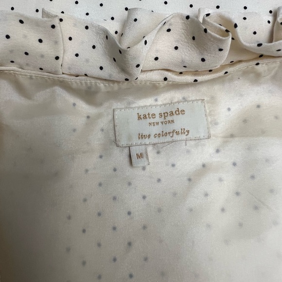 Kate Spade Polka Dot Ruffle Tank - Picture 7 of 8